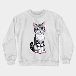 Cat Crewneck Sweatshirt